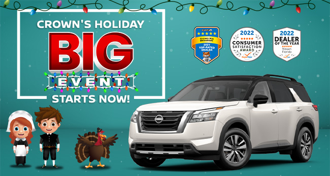 save now before winter kicks in. visit crown nissan today!