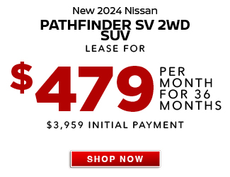 On select 2024 Nissan Pathfinder offer