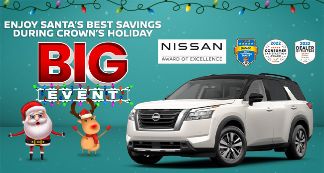 save now before winter kicks in. visit crown nissan today!