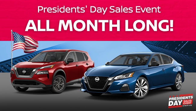 Presidents Day Sales Event ALl Month Long