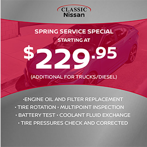 Spring service special