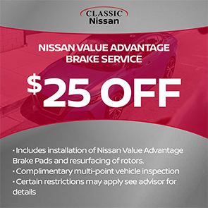 Nissan Value Advantage Brake Service