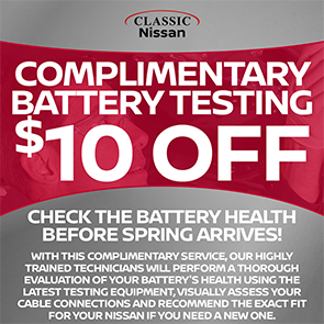 Complimentary Battery Testing