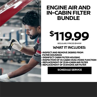 Engine air and in cabin Filter Bundle