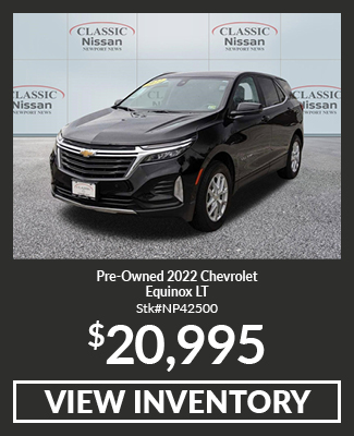 preowned Chevrolet Equinox