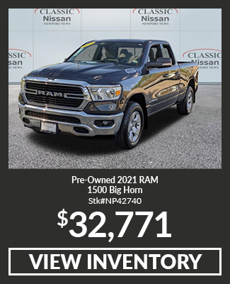 Pre-Owned	2021	RAM	1500	Big Horn