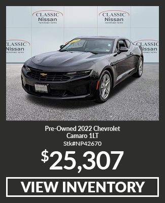 Pre-Owned	2022	Chevrolet	Camaro	1LT