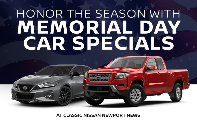 Honor the season with Memorial Day Car Specials