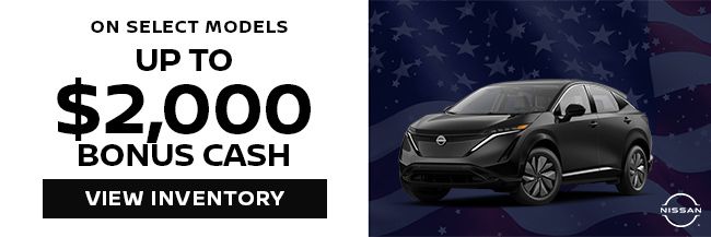 on select models get bonus cash