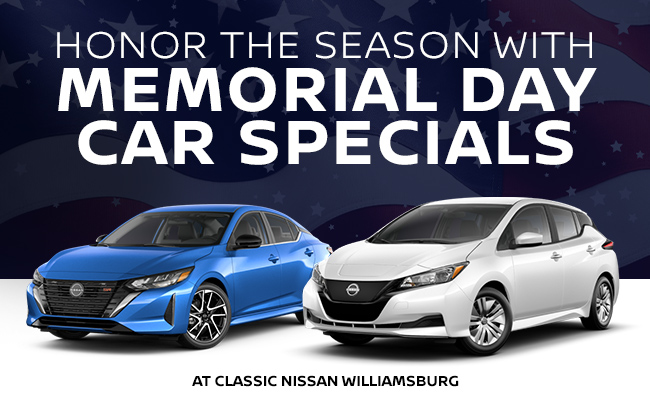 Honor the season with Memorial Day Car Specials