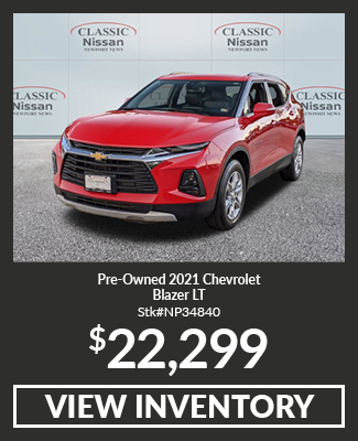 Pre-Owned 2021 Chevrolet Blazer LT