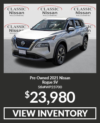 Pre-Owned 2021 Nissan Rogue SV