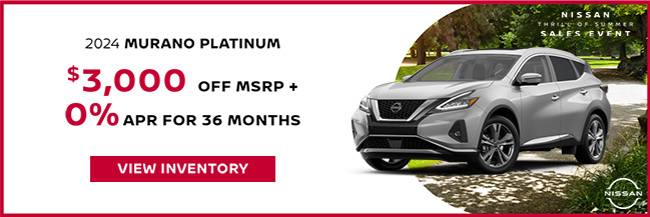 2024 Nissan Murano PLatinum offer