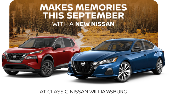 Makes Memories this September with a new Nissan