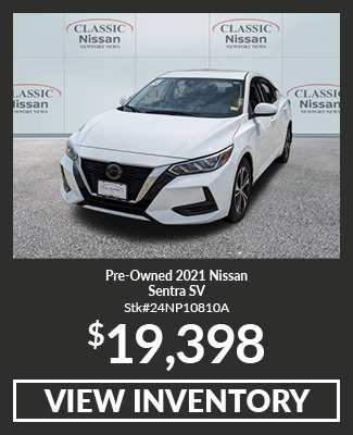 Certified Pre-Owned 2021 Nissan Sentra