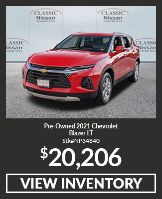 Pre-Owned 2021 Chevrolet Blazer