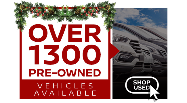 over 1300 preowned vehicles available