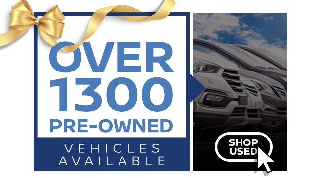 Over 1300 Pre-Owned Vehicles Available