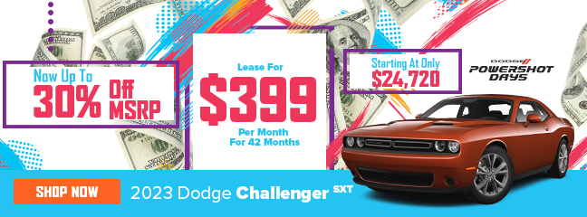 2023 Dodge Challenger offer