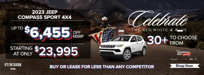 2023 Jeep Compass Sport 4X4 offer