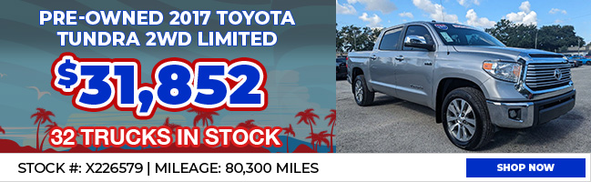 Pre-Owned 2017 Toyota Tundra 2WD Limited