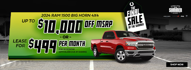 2024 Ram 1500 Big Horn offer