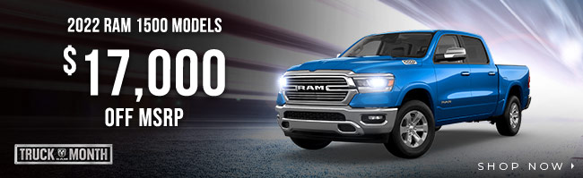 2022 RAM 1500 models