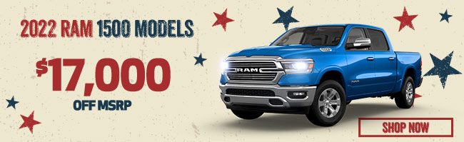 2022 RAM 1500 models