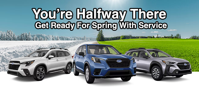 Weather the winter in a Subaru - Trade-up to you next adventure now