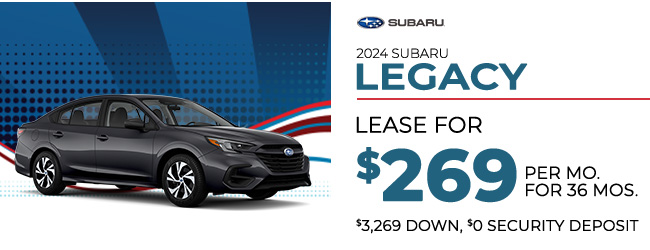 lease 2024 Subaru Legacy