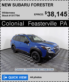 New Subaru Forester offer