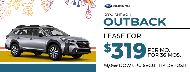 2024 Subaru Outback Lease special