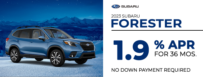 2023 Subaru Forester APR special