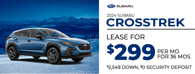 2024 Subaru Crosstrek lease special