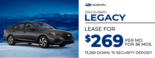 2024 Subaru Legacy Lease Special