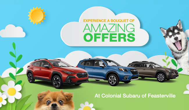 Experience a Bouquet of Amazing Offers At Colonial Subaru of Feasterville