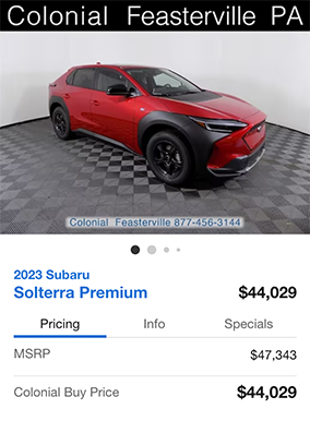 2023 Subaru Solterra Premium