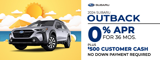 2024 Subaru Outback APR special