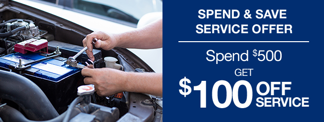 Spend and save service offer