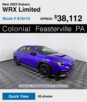 2023 2023 Subaru WRX Limited