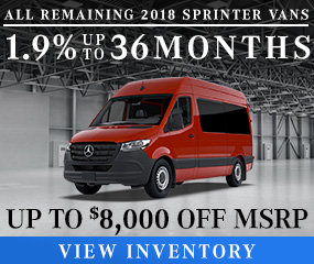 2018 Sprinter Vans