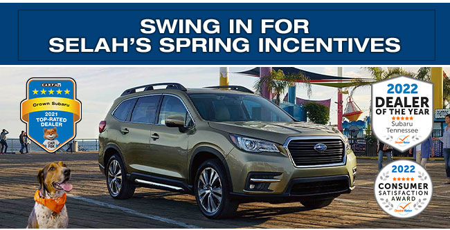 Special Promotion from Crown Subaru in Chattanooga Tennessee