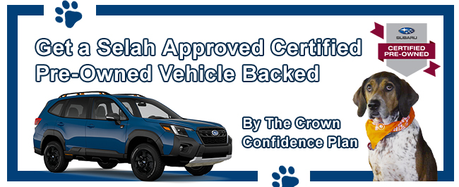 Get a Selah Approved Certified Pre-Owned Vehicles Backed