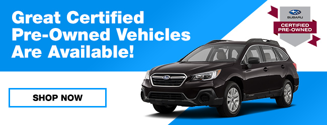 Great Certified Pre-Owned Vehicles Are Available