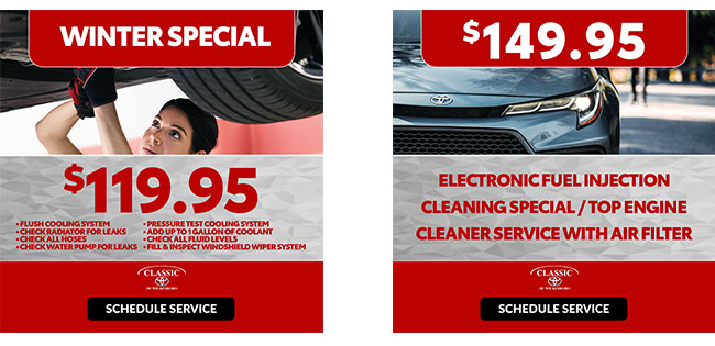 Winter special and cleaning special