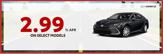 APR special on select models