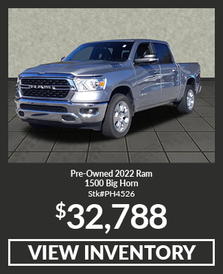 Pre-Owned	2022	Ram	1500	Big Horn