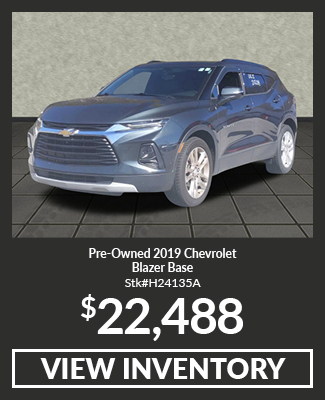 Pre-Owned	2019	Chevrolet	Blazer	Base