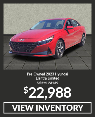 Pre-Owned	2023	Hyundai	Elantra	Limited