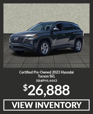 Certified Pre-Owned	2023	Hyundai	Tucson	SEL